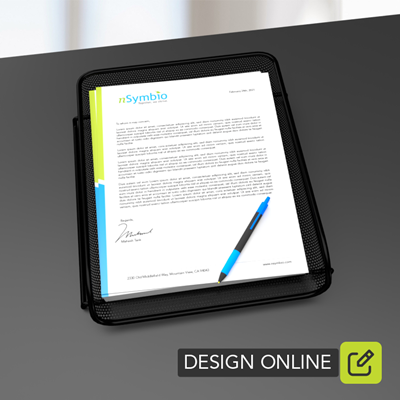 Letterhead Single Sided (Design Online)